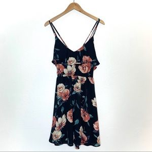 Xhilaration Floral Crossback Dress